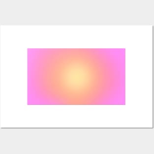 Pink and Yellow Aura Posters and Art